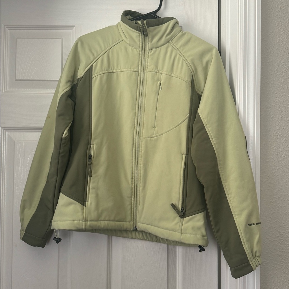 Free Country Two-Tone Green Performance Jacket